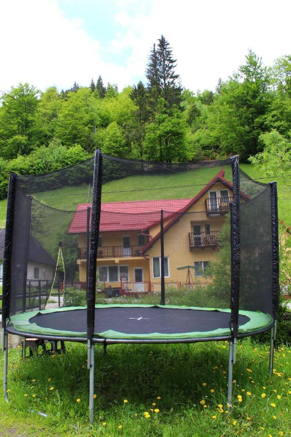 Casuta De Langa Padure Hotel Moeciu De Sus Bagian luar foto